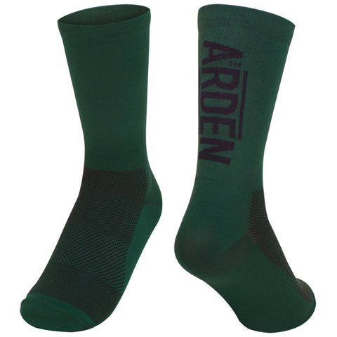 Arden Logo Long Socks / Green