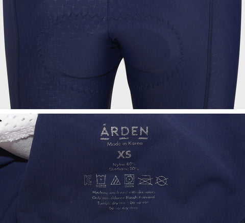 Arden Woman Loft Bib shorts / Navy (Elastic Pad)