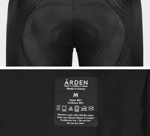 Arden Granfondo Bib Shorts (Elastic Pad)