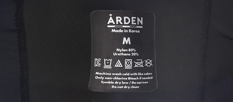 Arden Active Bibshorts (Black Band) (3D-Cento Pad)